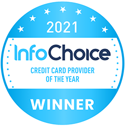 InfoChoice Credit Card Provider of the Year 2021